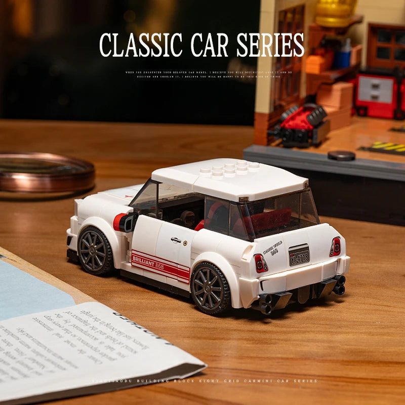 Classic Racing Car Building Blocks Set – 325pcs Sport Brick Model