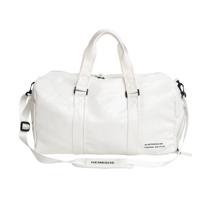 PU Leather Gym Duffel Bag – Premium Travel & Fitness Bag