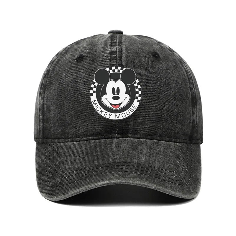 Cartoon Character Baseball Cap – Vintage Washed Unisex Hat