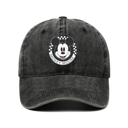 Cartoon Character Baseball Cap – Vintage Washed Unisex Hat