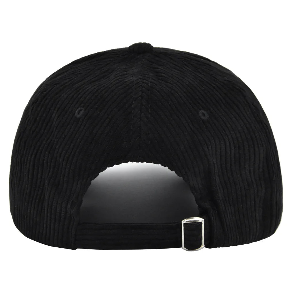 Women's Corduroy Baseball Cap – Snapback Hip Hop Hat