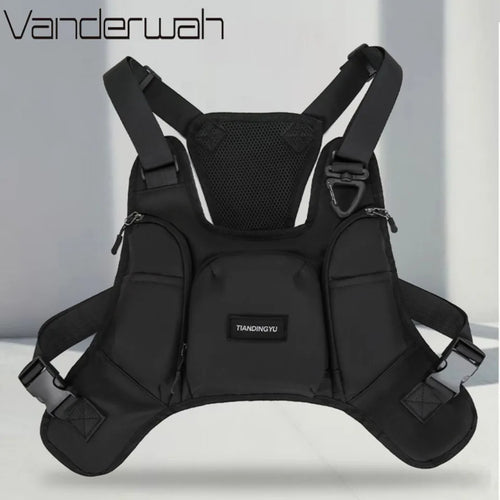 Tactical Chest Bag for Men – Streetwear Vest Pack with Large Capacity