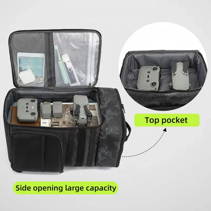 FPV Drone Backpack – 40L UAV Camera Travel Bag with Laptop Compartment