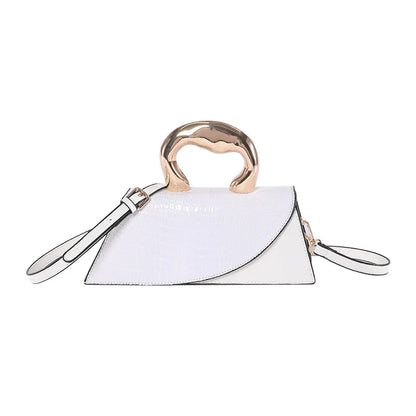 Crocodile Pattern Crossbody Bag – Women's Designer Handbag