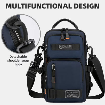 Men's Oxford Crossbody Sling Bag – Outdoor Chest Pack