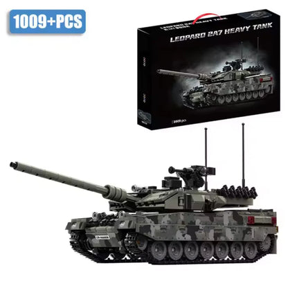 Leopard 2A7 Military Tank Building Blocks Set – 1007 Pieces