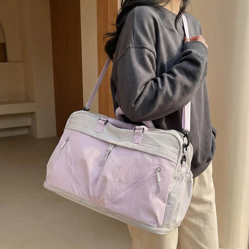 Sports Duffel Bag with Shoe Compartment – Travel & Gym