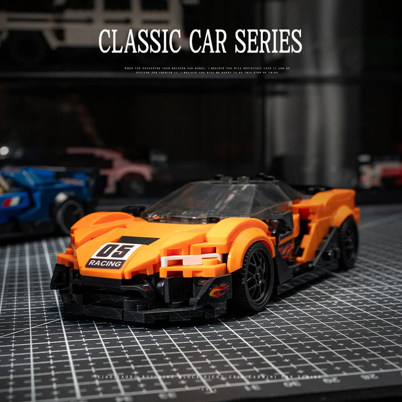 Speed Racing Car Building Blocks Set – 1:24 Scale Supercar Brick Model