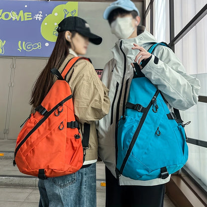 Large Capacity Sling Chest Bag – Sports Crossbody for Men & Women