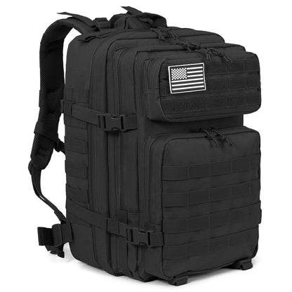 Tactical MOLLE Backpack 45L – 3-Day Assault Pack for Hiking & Camping