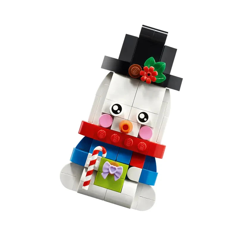 LEGO 40812 Christmas Snowman Building Set – Holiday Decoration