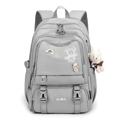 Kids Kawaii School Backpack – Large Waterproof Girls Bag with Laptop Compartment