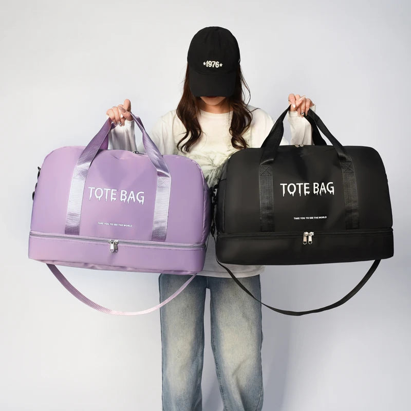 Large Capacity Travel Duffle Tote Bag – Gym & Weekend