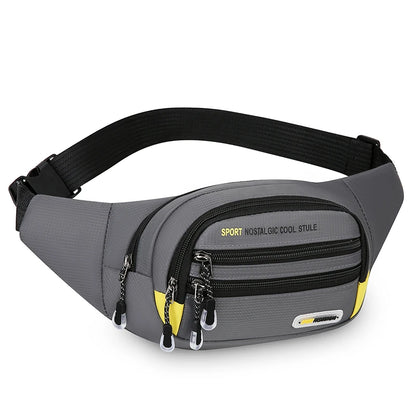Men's Fanny Pack Multi-Pocket Waist Bag for Sports & Outdoor