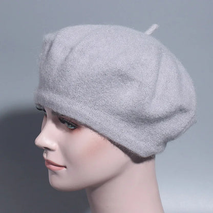 Wool Beret Hat – French Painter Style for Women & Girls