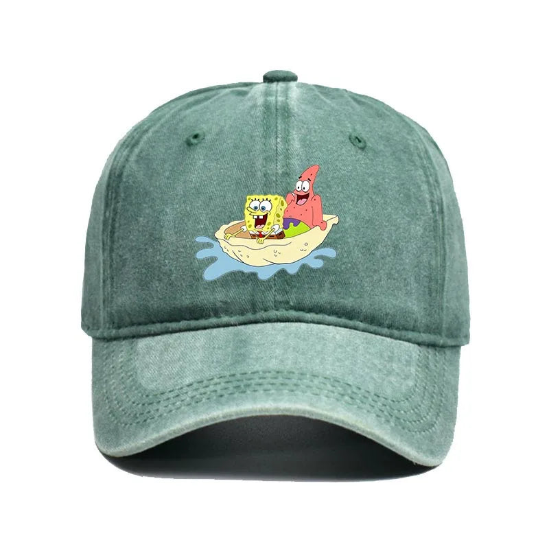 SpongeBob & Patrick Baseball Cap – Unisex Cartoon Hat
