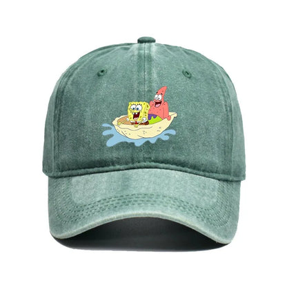 SpongeBob & Patrick Baseball Cap – Unisex Cartoon Hat