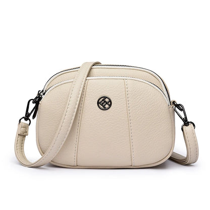 Soft Leather Crossbody Bag – Women's Luxury Shoulder Messenger Purse