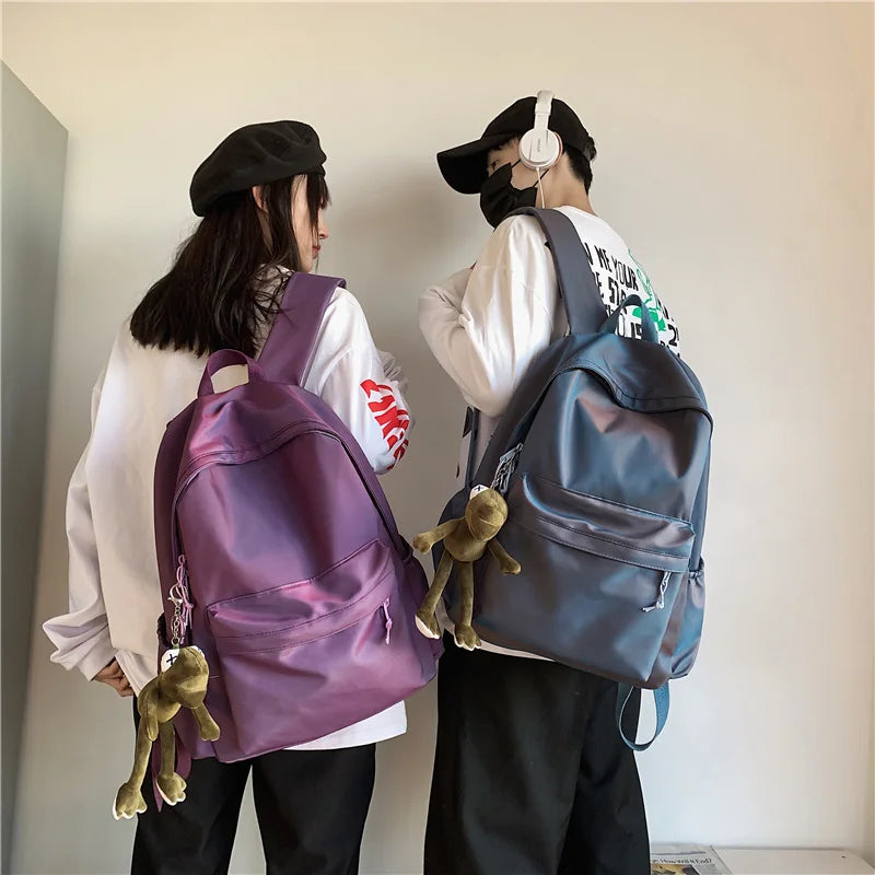 Large Capacity Nylon Backpack for Women & Students