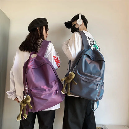 Large Capacity Nylon Backpack for Women & Students
