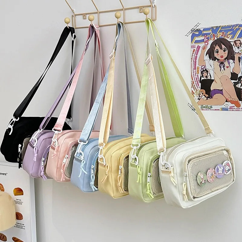 Japanese Ita Crossbody Bag for Women – Clear Window Display