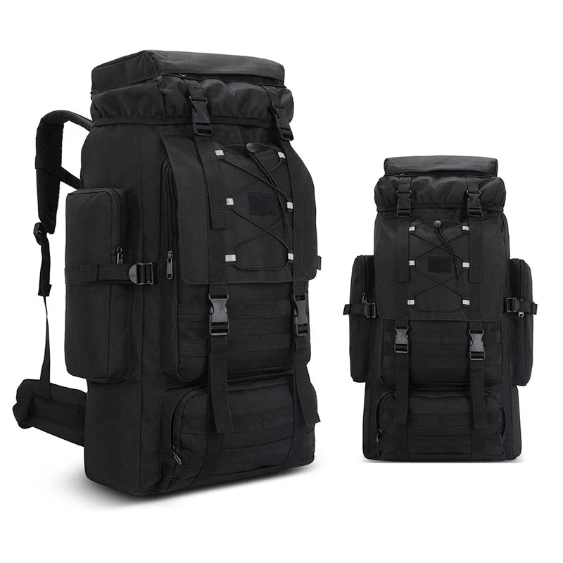 80L Large Hiking Backpack for Men – Camping & Mountaineering
