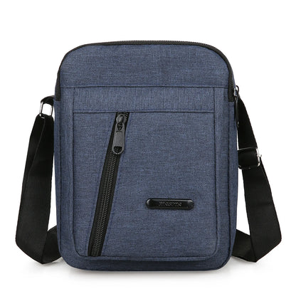 Men's Canvas Crossbody Bag – Sport Shoulder Bag for Travel