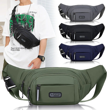 Men's Sport Waist Bag – Large Capacity Fanny Pack