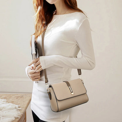 Women's PU Leather Crossbody Bag – Stylish Shoulder Sling Purse
