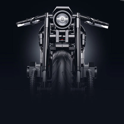 RaceForge Top Speed MOC Motorcycle Building Blocks 1:8 Scale