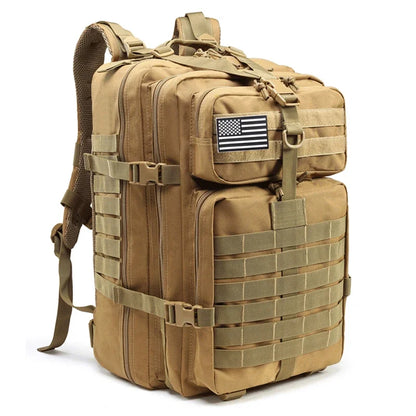 50L Tactical Backpack – MOLLE Bag for Hunting, Trekking & Travel