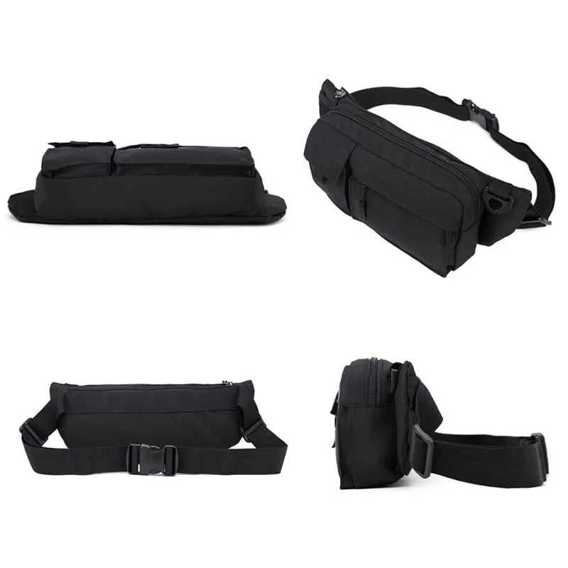 Men's Crossbody Chest Bag – Waterproof Oxford Messenger Bag