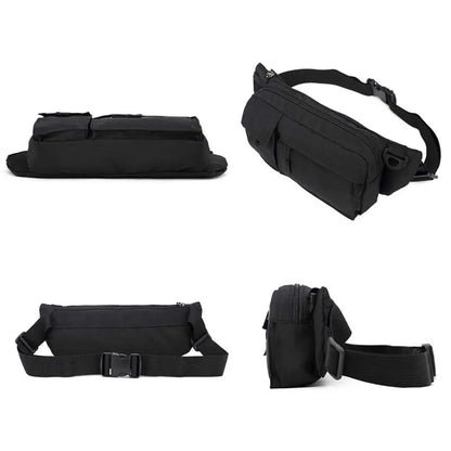 Men's Crossbody Chest Bag – Waterproof Oxford Messenger Bag
