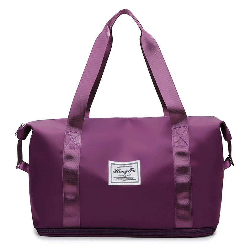 Women's Waterproof Travel Duffle Bag – Large Gym Tote