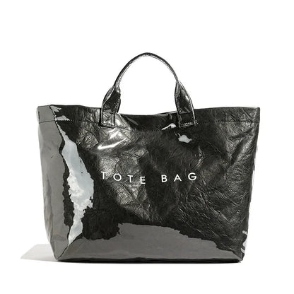PVC Transparent Jelly Tote Bag – Large Capacity Waterproof