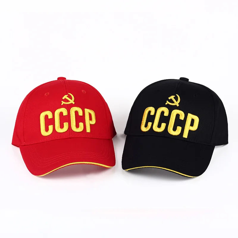 CCCP USSR Baseball Cap – Russian Emblem Embroidery Snapback