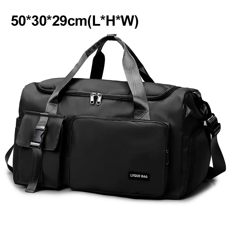 Women's Gym Duffel Bag – Wet Dry Separation Travel & Sports Bag