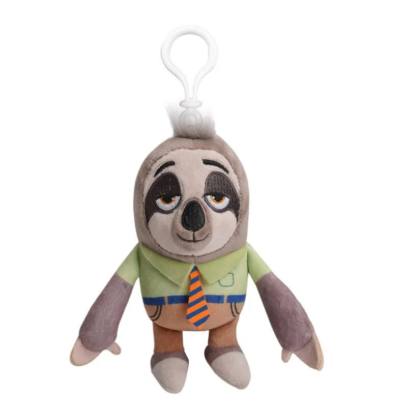 Zootopia Plush Keychain Doll – Cute Bag Charm Pendant