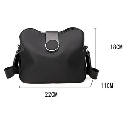 Waterproof Nylon Crossbody Shoulder Bag for Women
