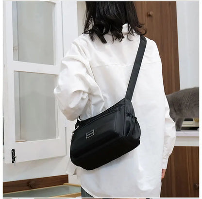 Women's Waterproof Shoulder Bag – Large Capacity Multi-Pocket Crossbody