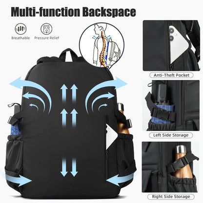Girls School Backpack Large Capacity Lightweight 15.6" Laptop Bag