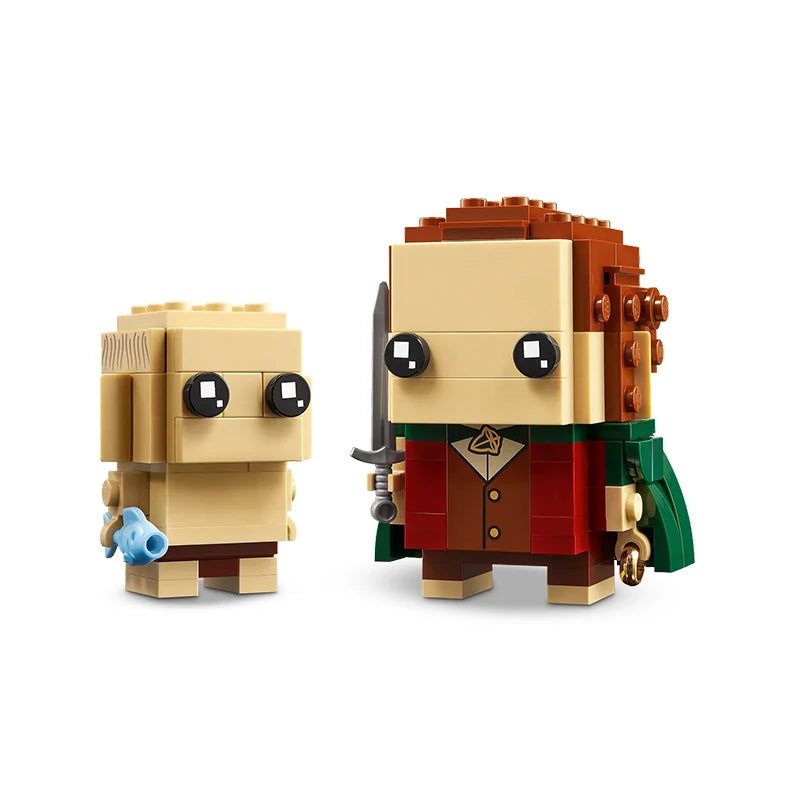 LEGO BrickHeadz 40630 Frodo & Gollum – Lord of the Rings Collectible Set