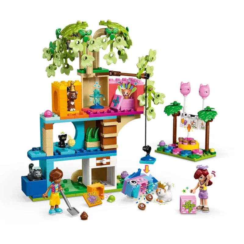 LEGO Friends 42666 Cat Birthday Party Tree House – 321 Pieces