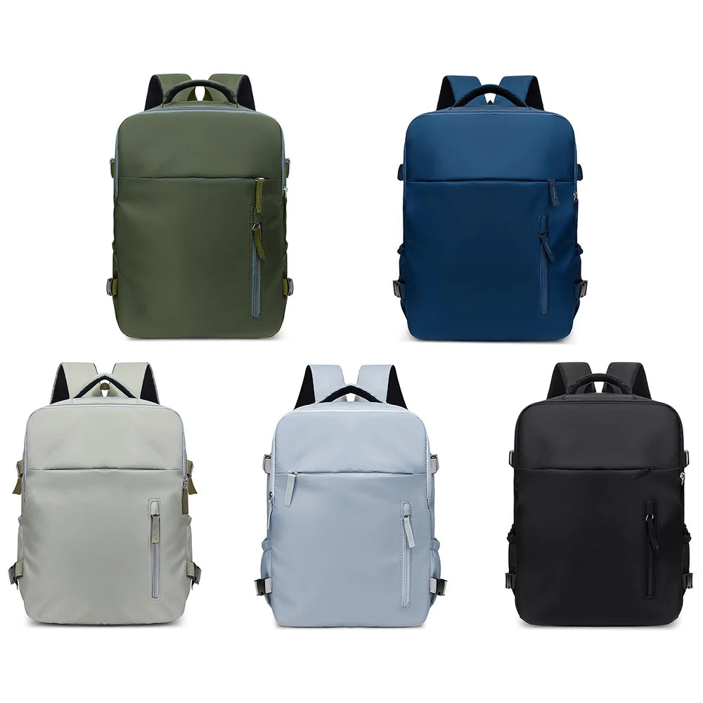 Large Capacity Travel Backpack – Carry-On Laptop Bag 39x30x19cm