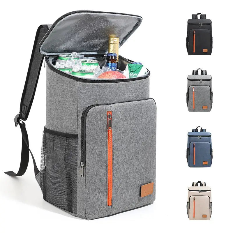 Insulated Cooler Backpack 18L Waterproof Thermal Lunch Bag