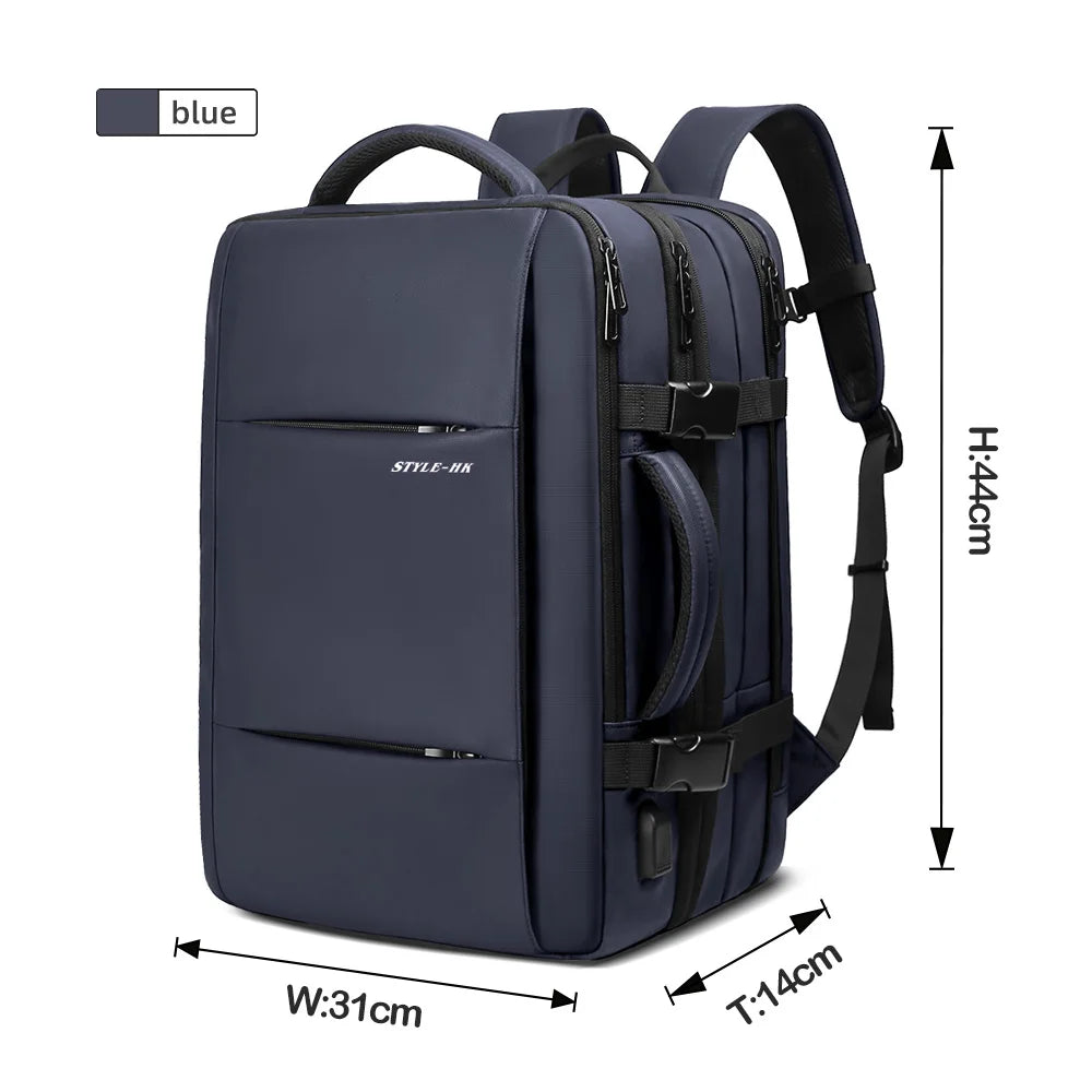 Waterproof Anti-Theft Laptop Backpack 15.6" – Business Travel Bag for Men