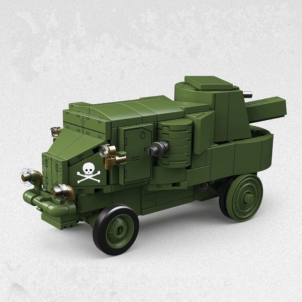 Garford-Putilov WWI Armored Car Building Blocks Set