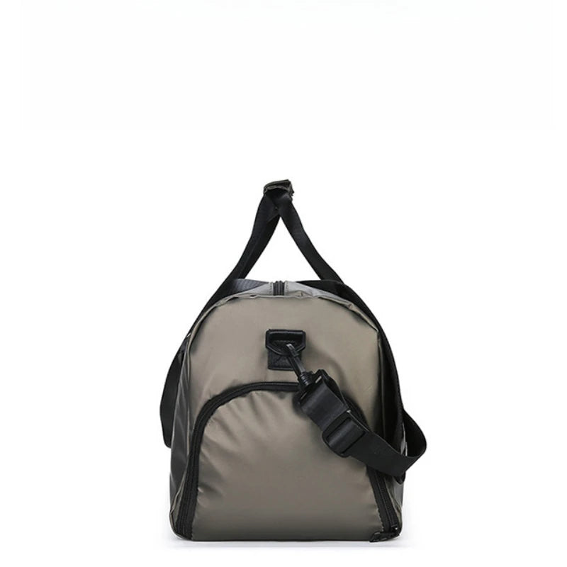 Waterproof Gym Duffle Bag with Shoe Compartment – Large Capacity Sports Bag