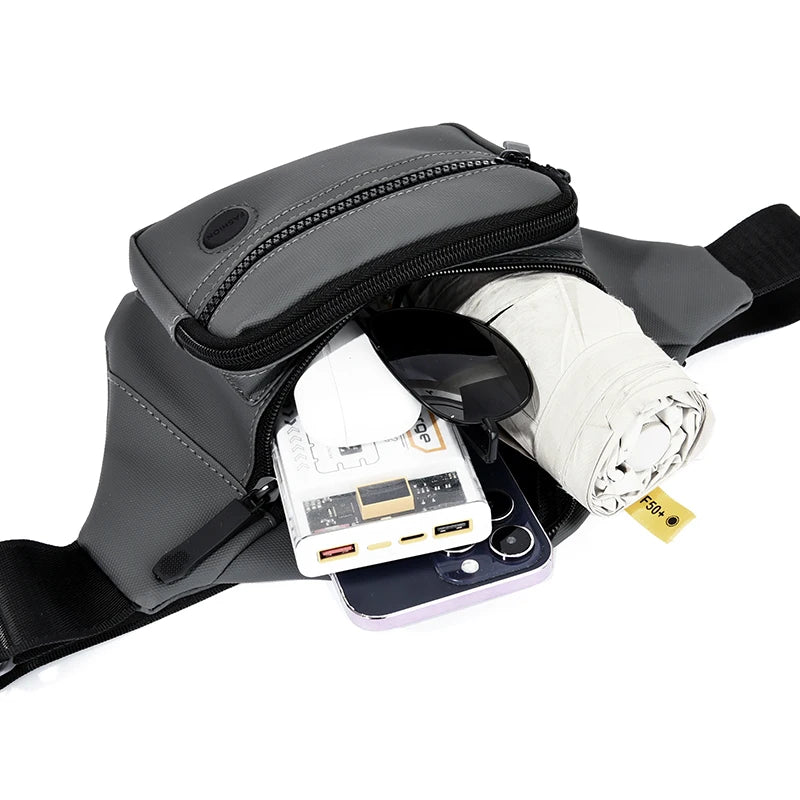 Waterproof Fanny Pack Belt Bag – Unisex Hip Waist Pouch