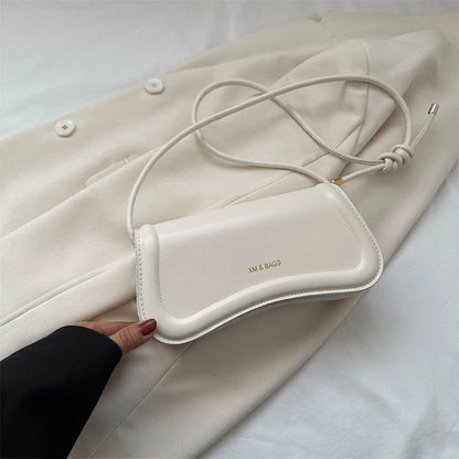 Mini PU Leather Underarm Bag – Women's Crossbody Handbag